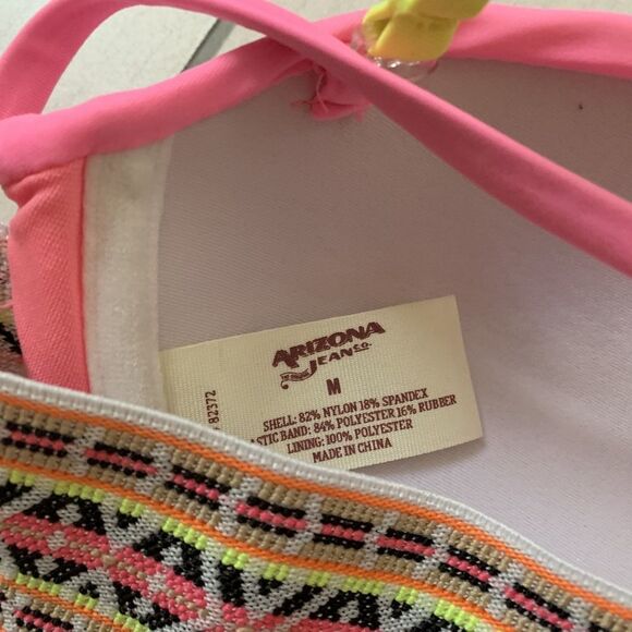 womens M Arizona jean co bikini top strap back - Picture 5 of 5